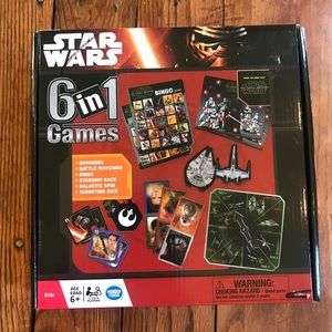 Star Wars The Force Awakens 6-in-1 Game Collection